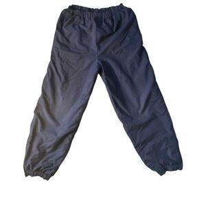 Polar Wind Vintage 1990s lined Snow pants Navy10/12 Youth pockets zip bottoms